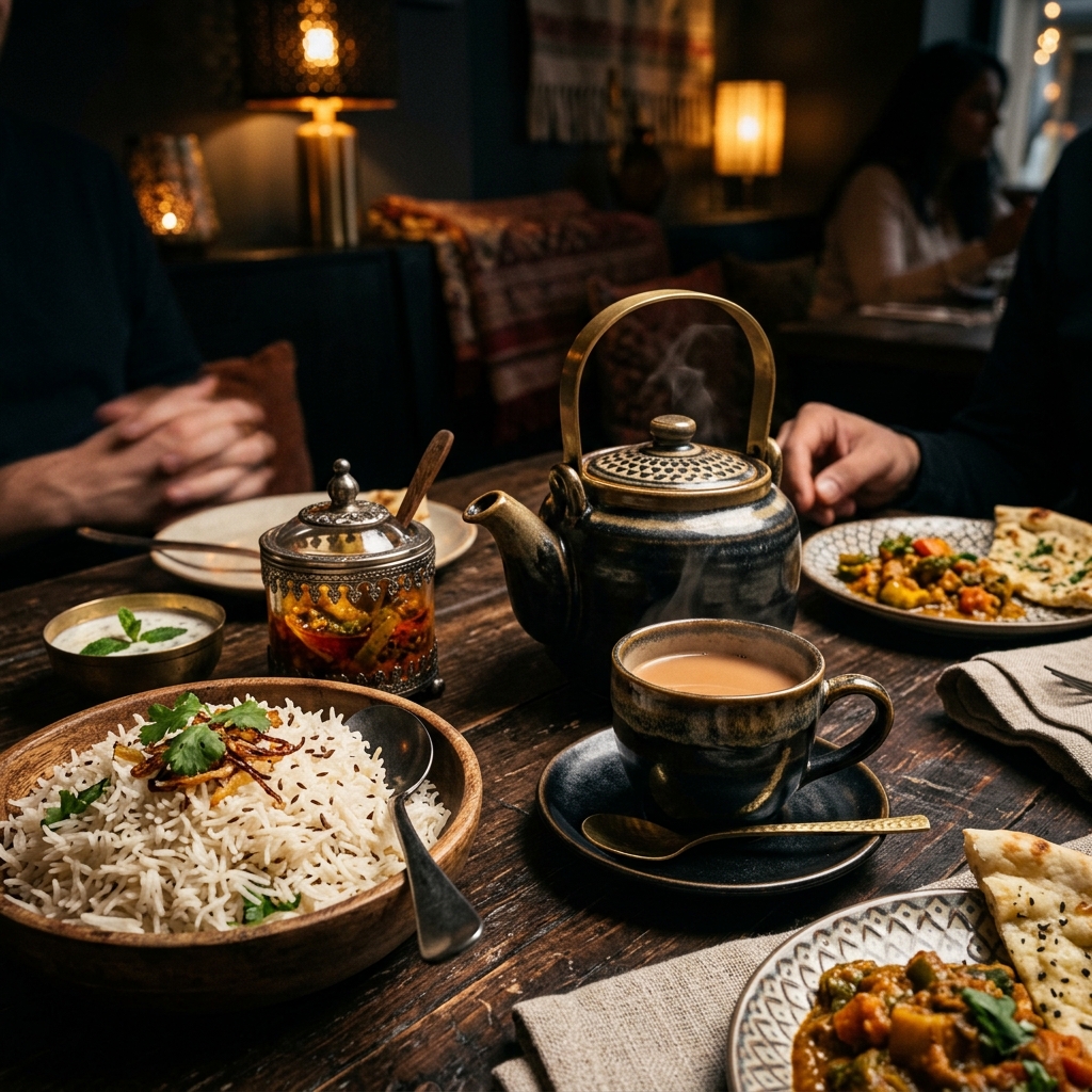 The Modern Indian Pantry: Premium Rice, Pickles and Tea
